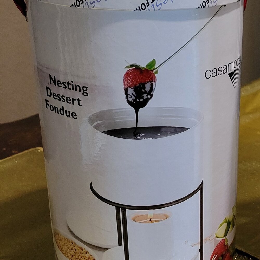 Casamoda Nesting Dessert Fondue Set